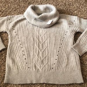 Gray Cowl Neck Banana Republic Sweater size M